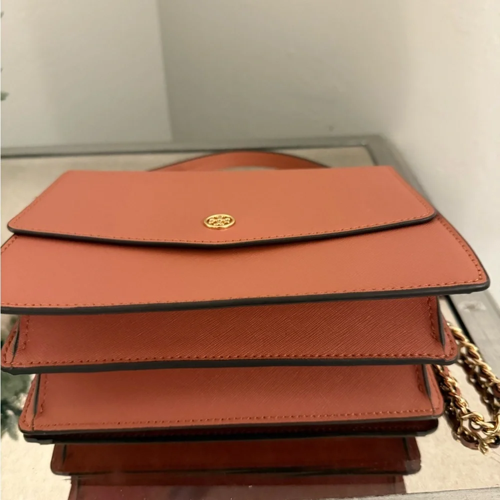 Tory Burch Robinson Convertible Shoulder Bag Tramonto